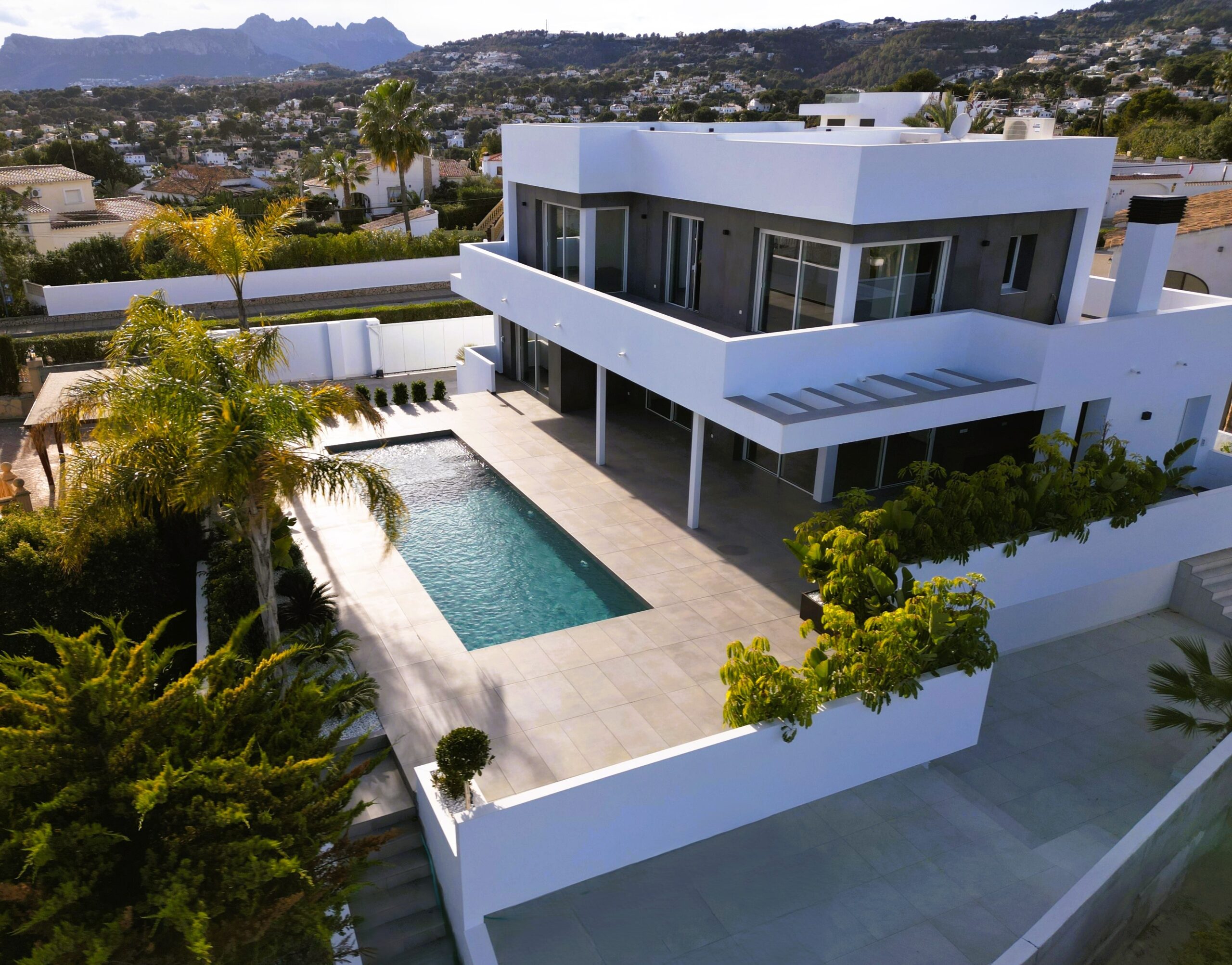 Contemporary Villa With Sea Views In Moraira