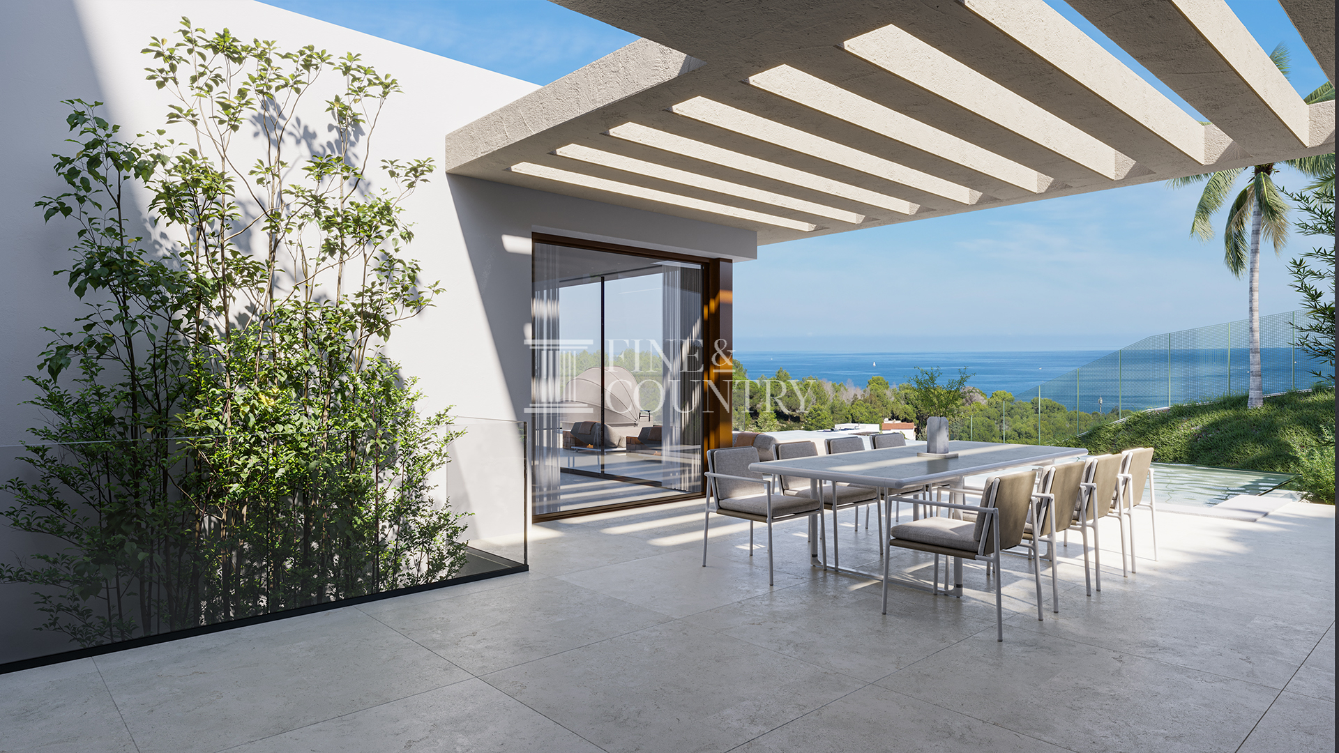 Contemporary Villa With Sea Views In Denia