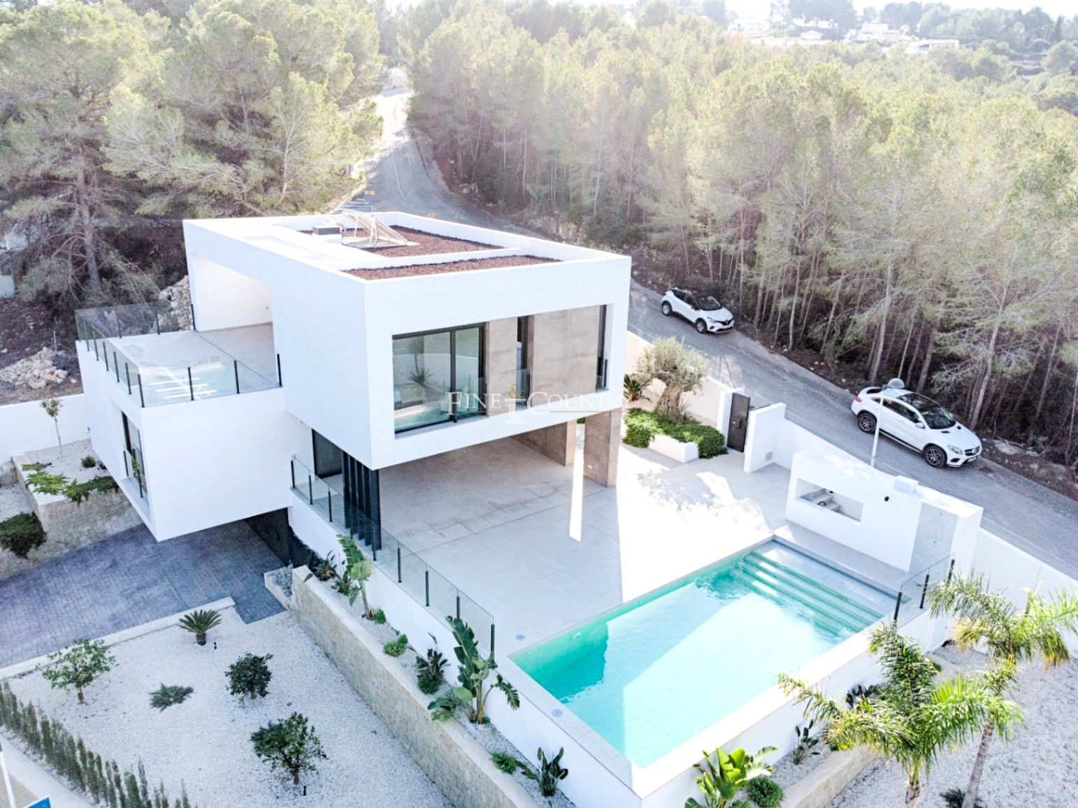 Contemporary Villa With Mountain Views In Moraira