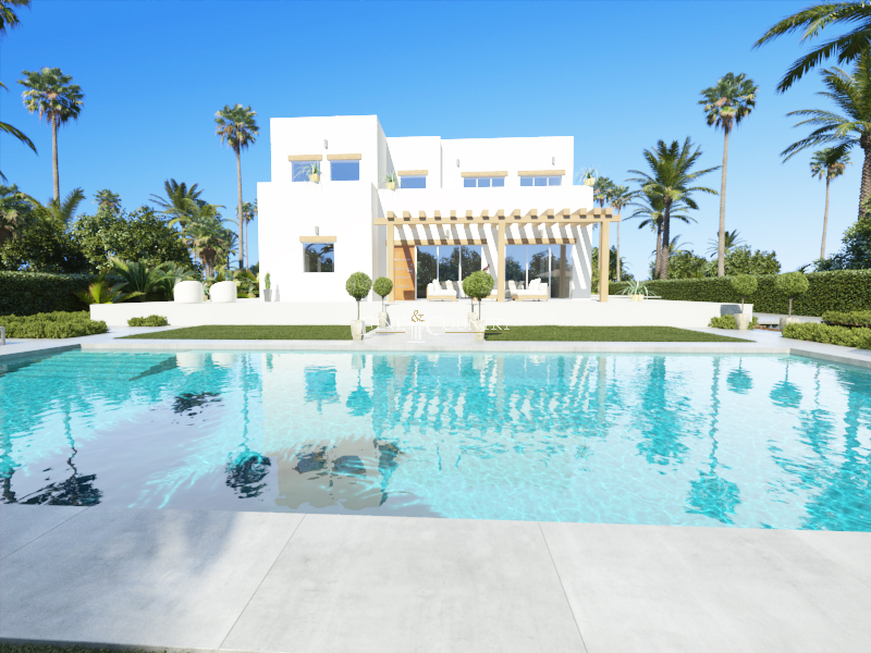 Contemporary Villa With Panoramic Views In Alcalali