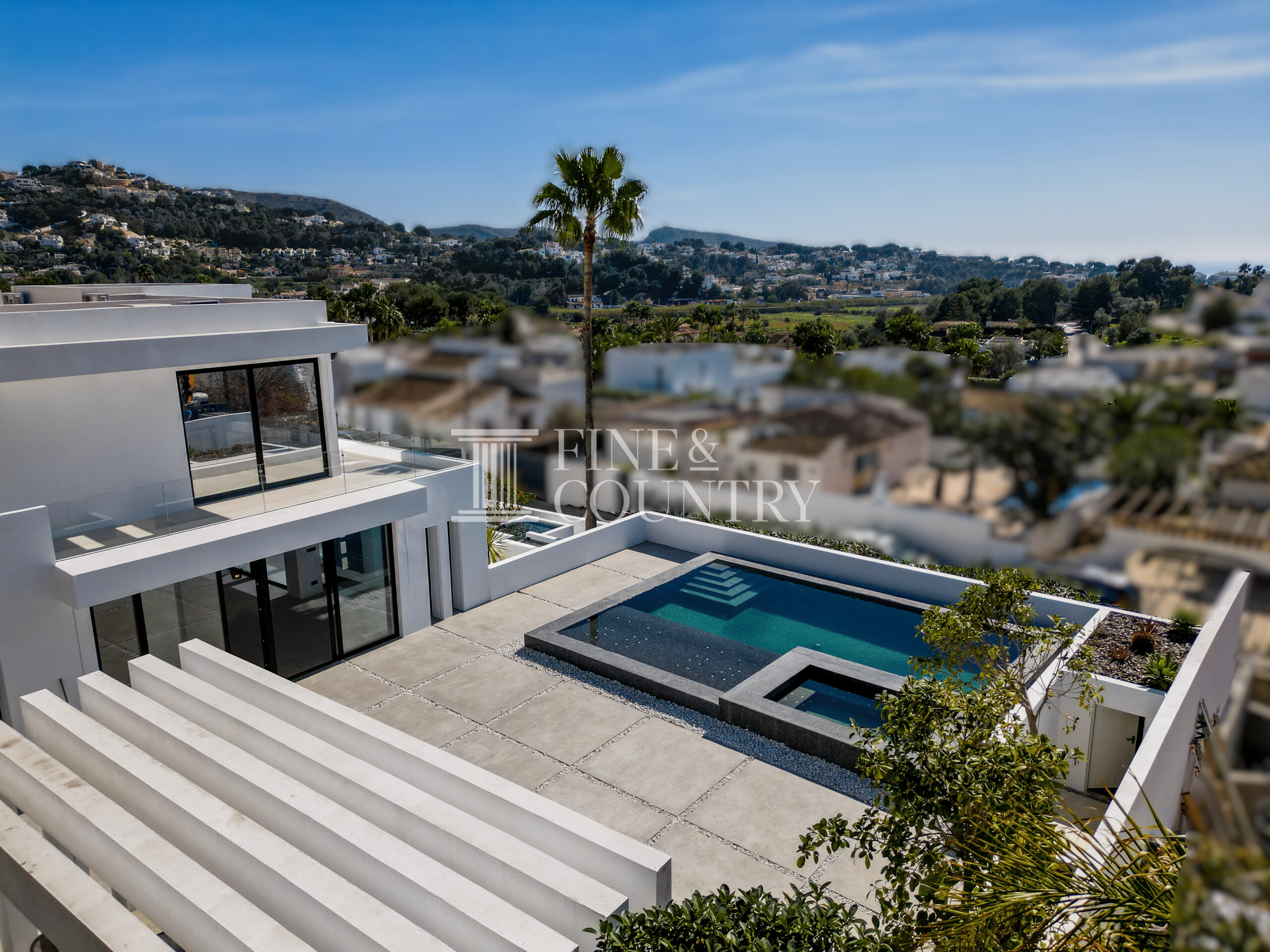 Contemporary Villa With Sea Views In Moraira