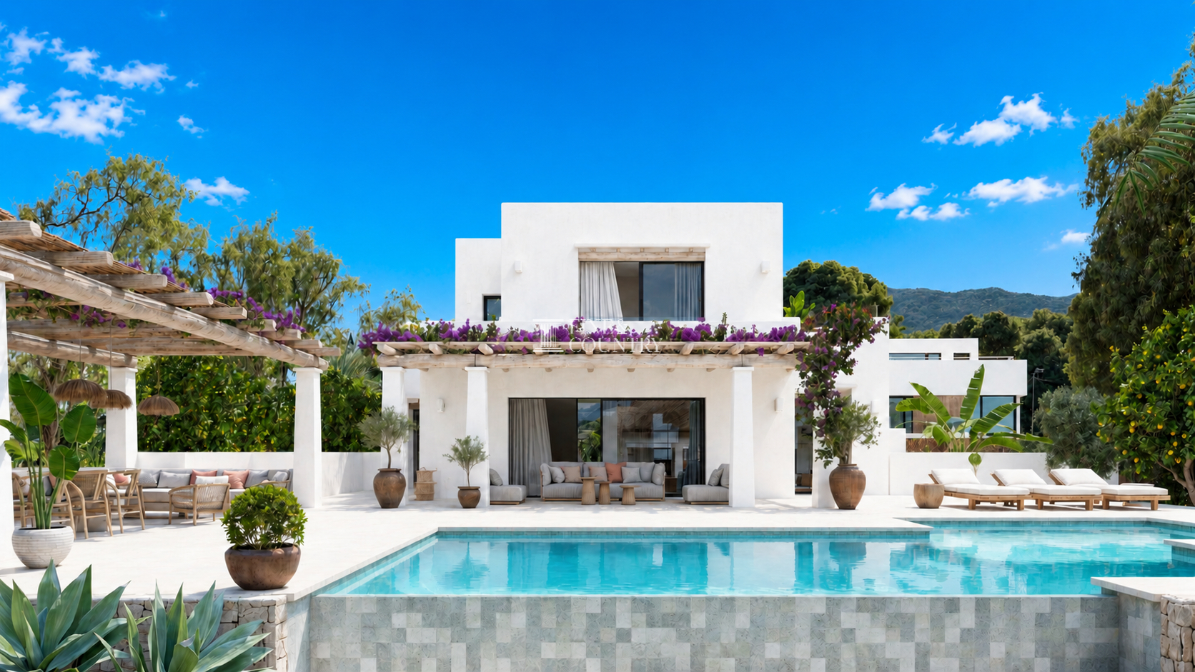 Contemporary Villa With Sea Views In Denia
