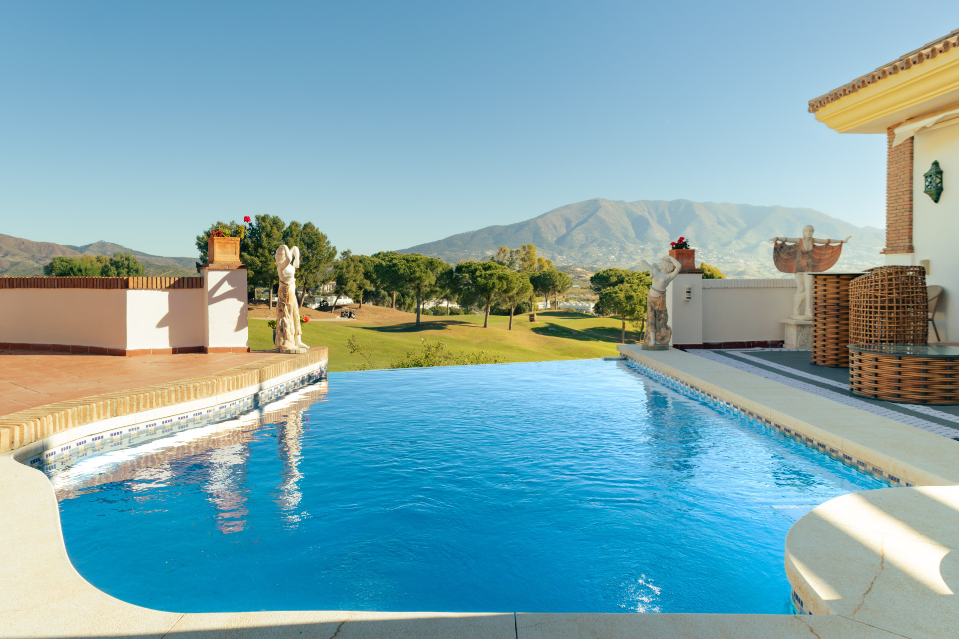 Elegant Frontline Golf Villa For Sale In La Cala Golf Resort, Mijas