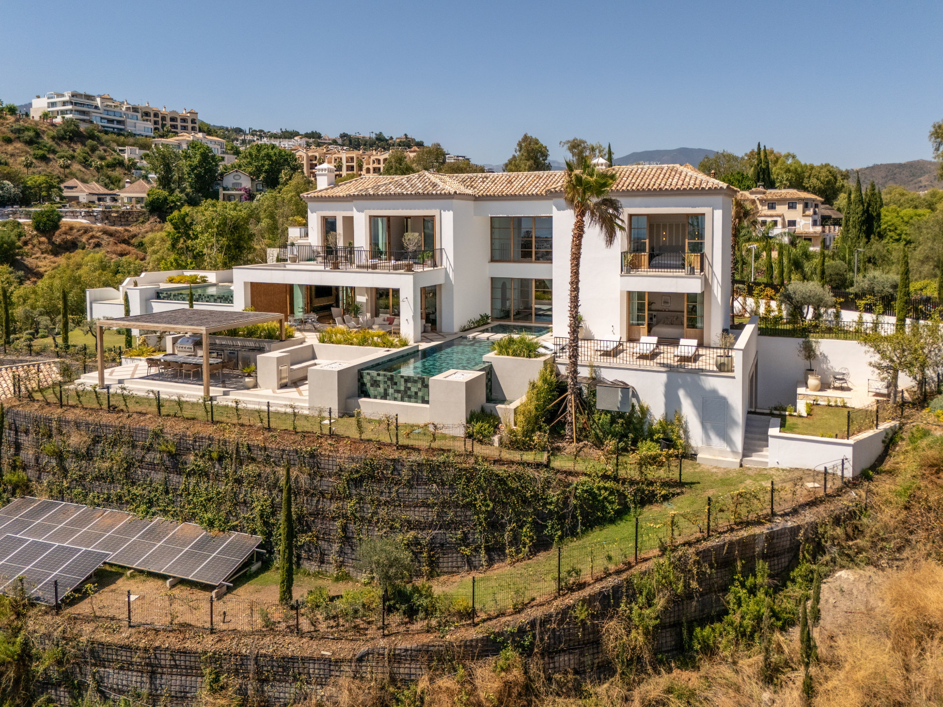 Villa Cina, Luxury Residence In The Hills, Benahavis, With Panoramic Views